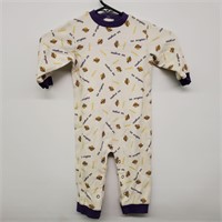 Cool Vintage Infant Lakers Pajamas 18 Months