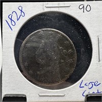 1828 LARGE CENT