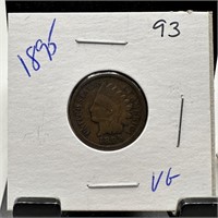1895 INDIAN HEAD PENNY CENT