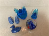 Glass Birds, Ceramic Ducks & Glass Scenery Marble