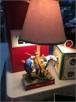 Trail of painted ponies lamp