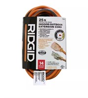 RIDGID 25 ft. 14/3 Extension Cord Model 73025RGD