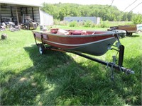 Lowe 15? ft Fishing boat with Suzuki outboard