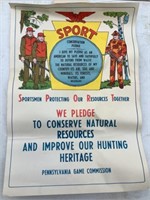 Pennsylvania Game Commission SPORT poster