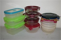 10pc Lock 'n Lock Storage Containers Lot