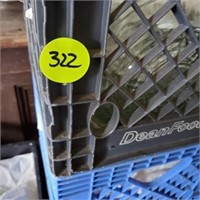 CRATES OF CLEAR PLATES - 4 TIMES YOUR MONEY