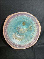 Beautiful Art Pottery Hand Thrown Bowl
