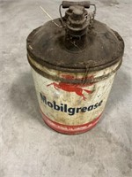 Mobilgrease oil can