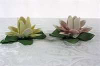 Pr Vintage Capodimonte Flowers