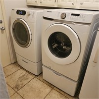 Samsung Front Load Washer-Dryer W Storage Drawers