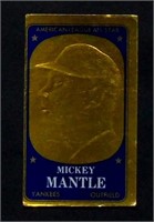 1965 Topps Gold Embossed #11 Mickey Mantle
