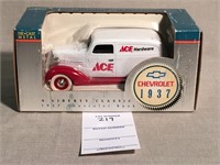 1937 Chevrolet Bank ACE Hardware Die Cast Model