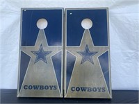 Set of Cowboys Cornhole Boards