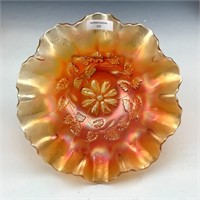 Dugan Marigold Cosmos Varient Ruffled Bowl