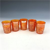 Imperial Marigold Grape Tumbler Lot