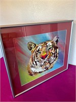 Unique Tiger Head Print