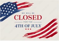 ***We will be closed on Thursday July 4th***