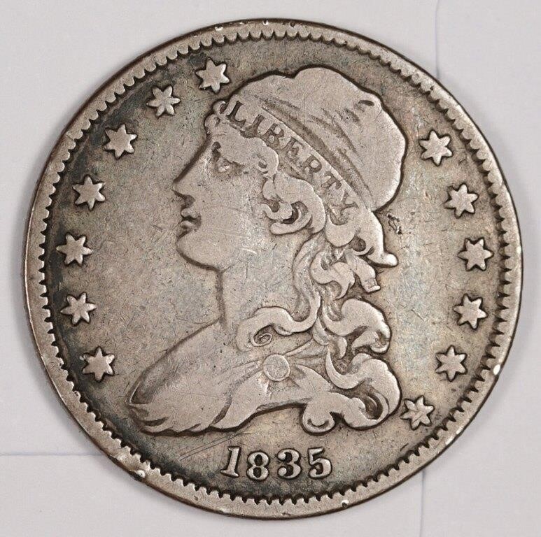 1835 Bust Quarter