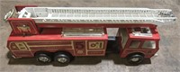 (D) Metal  Tonka Fire Truck 22" Long 8" Tall