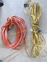 Pair Of Flat Extension Cords