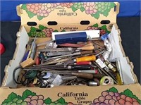 Box of Tools, Drill Bits, Impact Driver