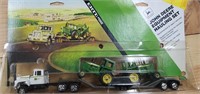 John Deere semi and tractors