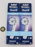 6 brossettes de rechange Oral-B
