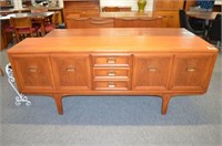 MID CENTURY SIDEBOARD, 78 3/4”