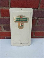 Vintage Metal Water Heater Cover