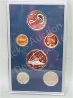 Fiji Islands 1992 coin set