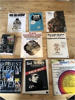 9 x Music Books, Publications