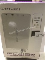 HYPER JUICE USB-C CHARGER (DISPLAY)