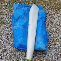 Tarp & Roll of Plastic