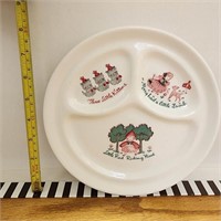 Walker China Childs's Plate Nursery Rhymes