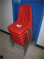 7 Stacking chairs