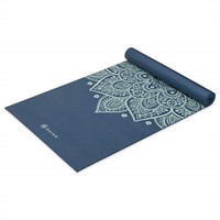 Gaiam Yoga Mat Premium Print Non Slip Exercise &