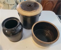 Vintage Stoneware Crocks