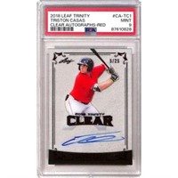 2018 Leaf Infinity Triston Casas Rookie Auto Psa 9