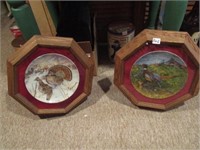 'The Pheasant' & 'The Grouse' collector plates