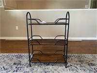 4 Tiered Small Metal Shelf