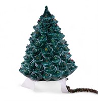 Vintage Ceramic Christmas Tree w/ Lights