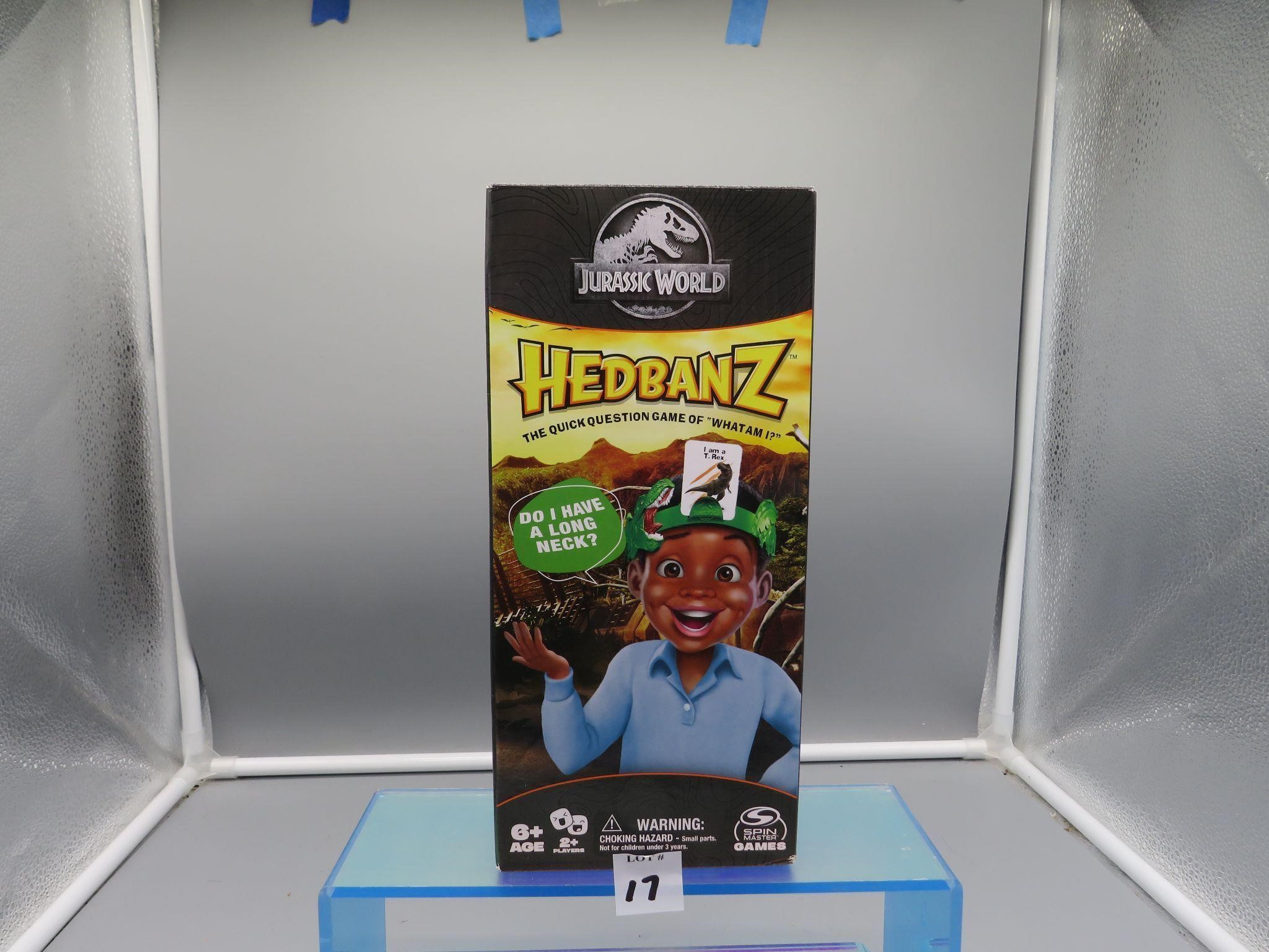 Jurassic World Hedbonz, new in pack