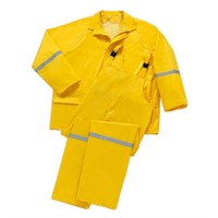 Premium Men's 2X-Large Yellow Waterproof 170T