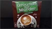 New, sealed, Grounds for Murder Mystery Puzzle