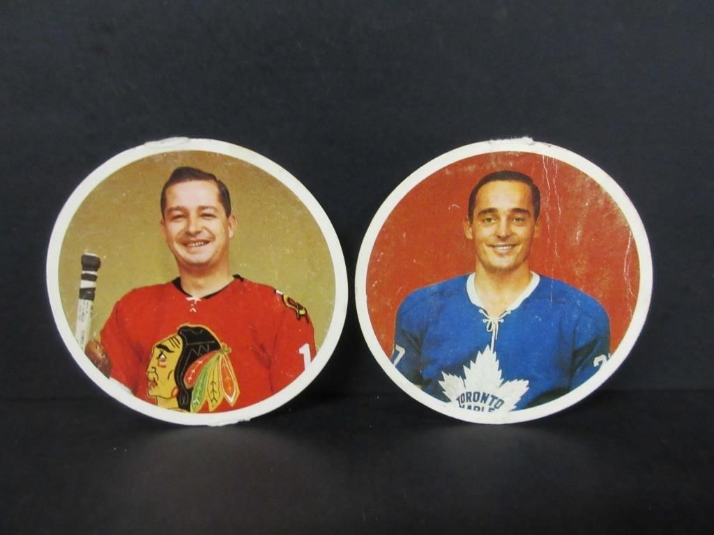 1962 EL PRODUCTO NHL HOCKEY CARD DISC