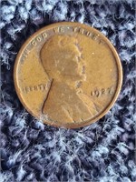 1927Wheat Penny