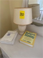 Lamp and books
