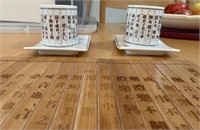 Japanese Tea Set For 2 With Place Mat