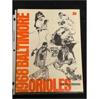 1968 Baltimore Orioles Official Scorebook