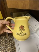 VINTAGE GLENLIVIT SCOTCH ADVERTISING PITCHER